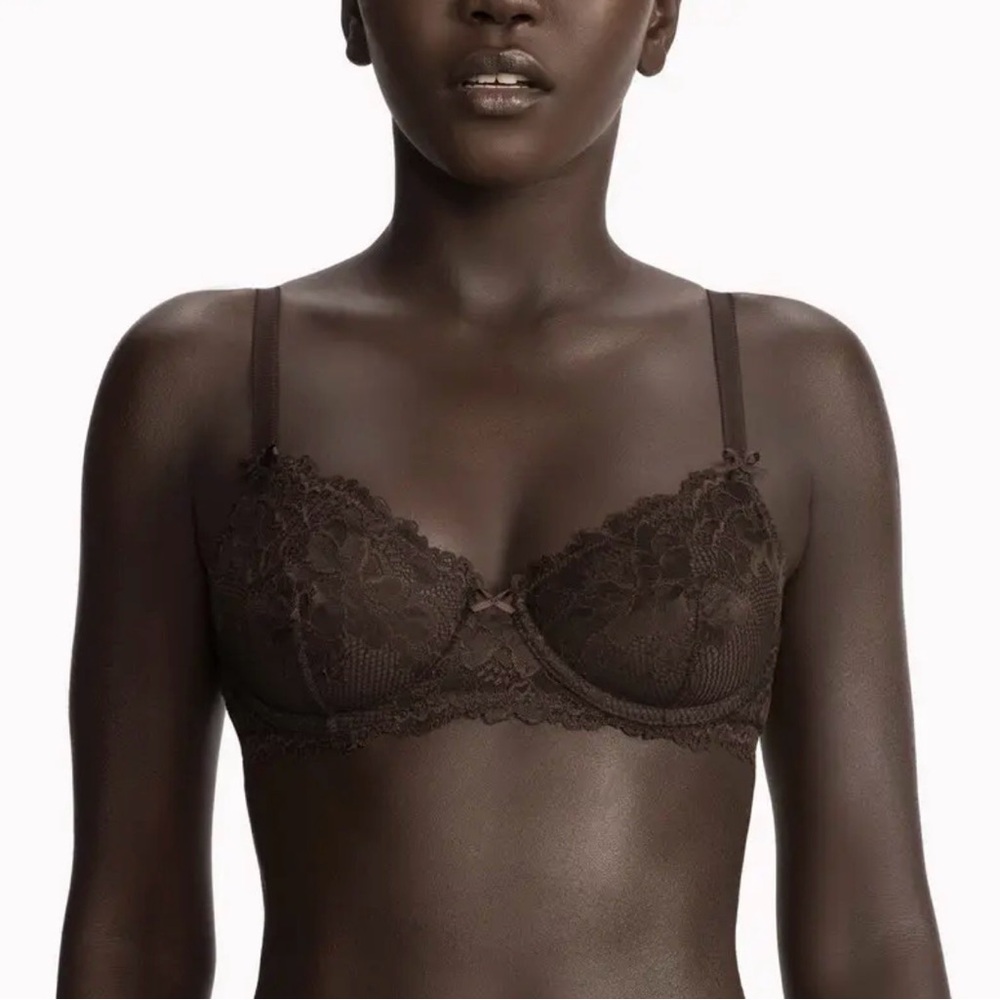 Savage X Fenty Nude Cocoa Unlined Demi Bra